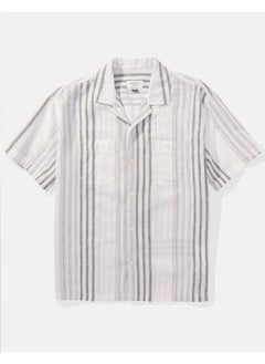 American Eagle Essential Button-Up Poolside Shirt  - Image 3