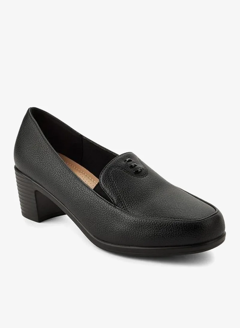 Women Slip On Block Heels