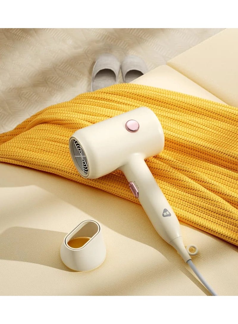 Air 7 Hair Dryer, One-Key Switch, Hot/Cold Air, High Wind Power, Lightweight, Portable  - Image 2