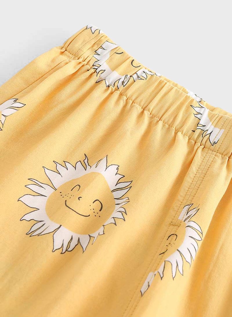 Balabala Kids Floral Print Sweatpants - Image 2