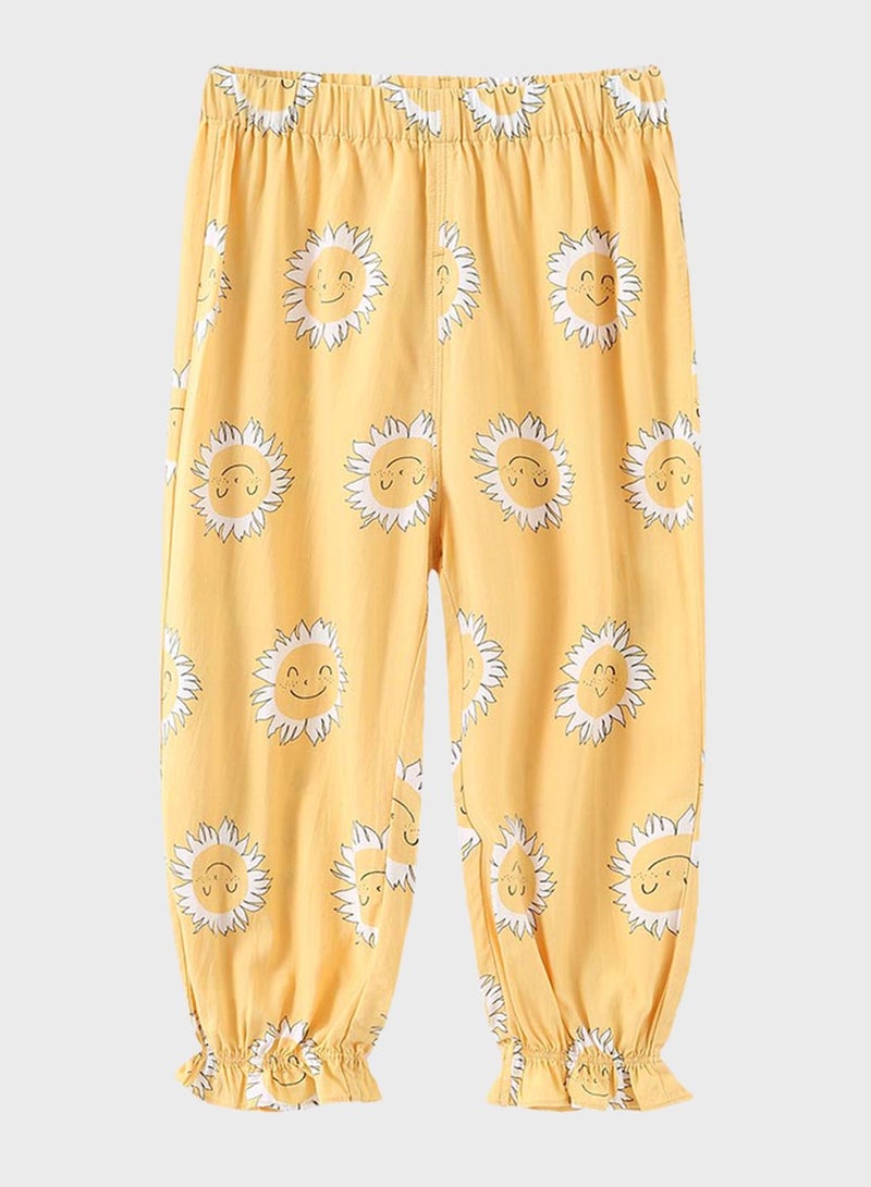 Balabala Kids Floral Print Sweatpants - Image 1