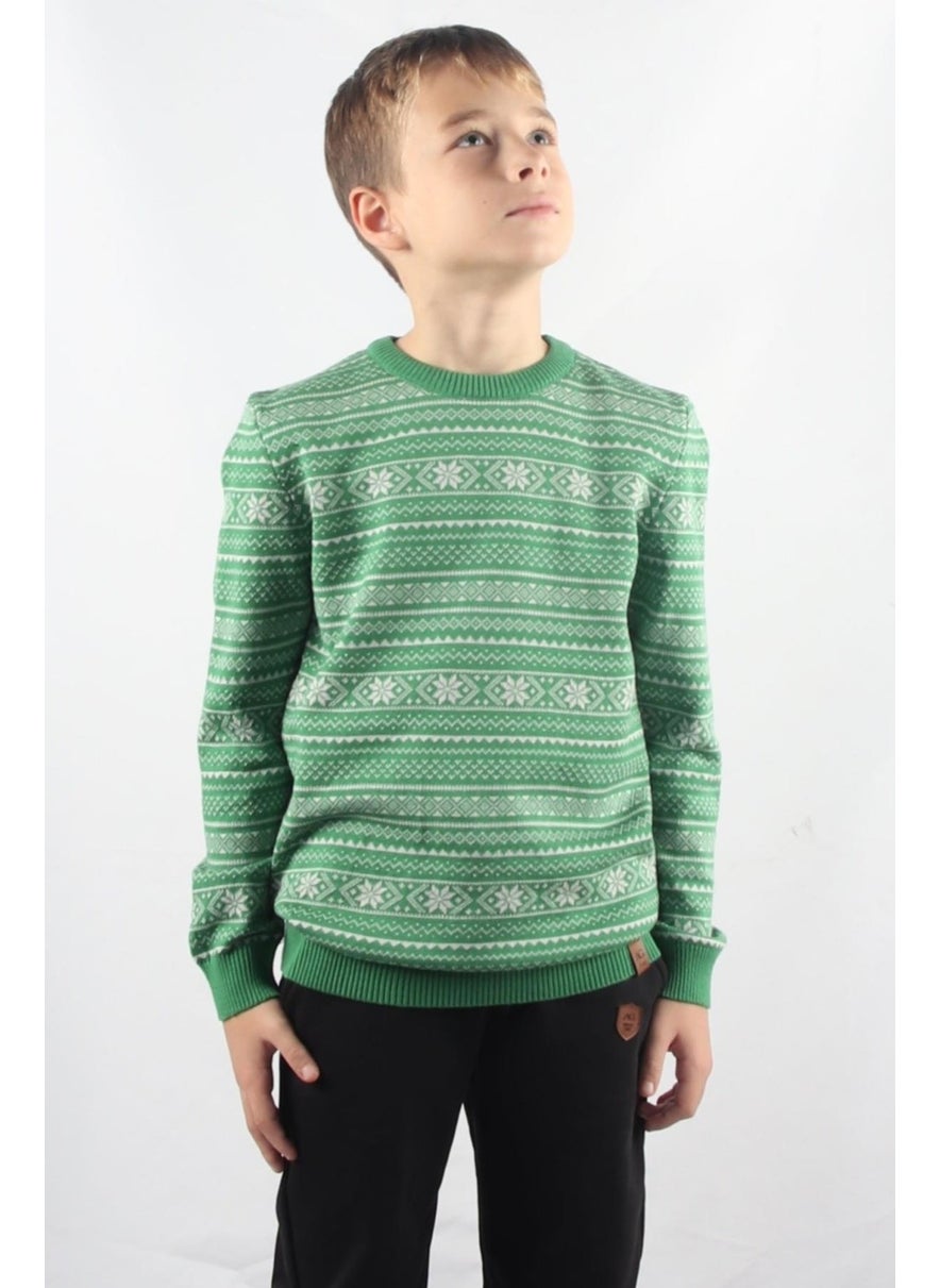 Alexander Gardi Alexandergardi Crew Neck Children's Knitwear Sweater C23-7103  - Image 3