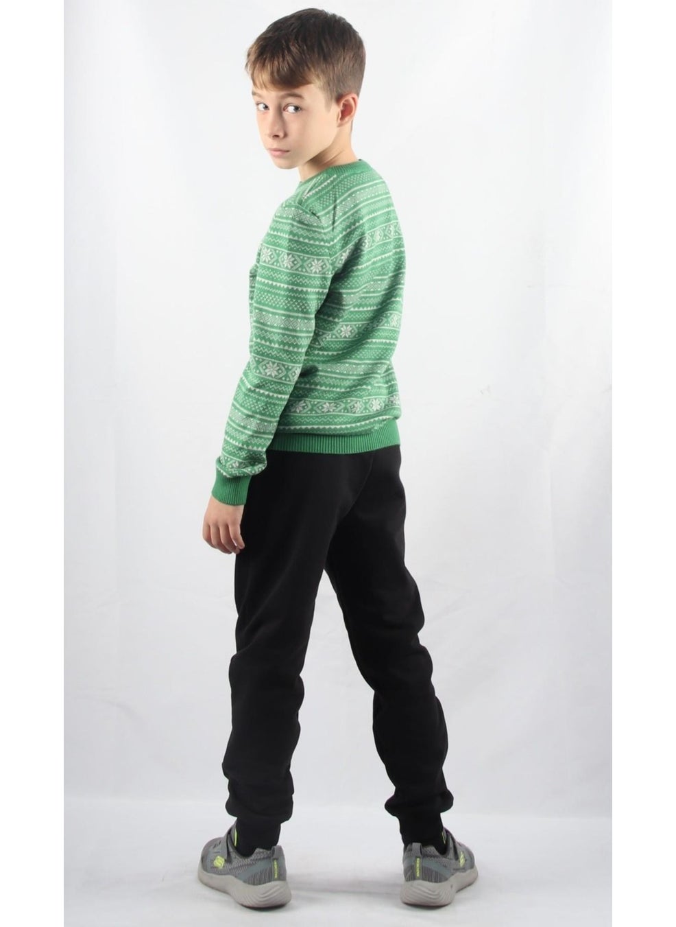 Alexander Gardi Alexandergardi Crew Neck Children's Knitwear Sweater C23-7103  - Image 5