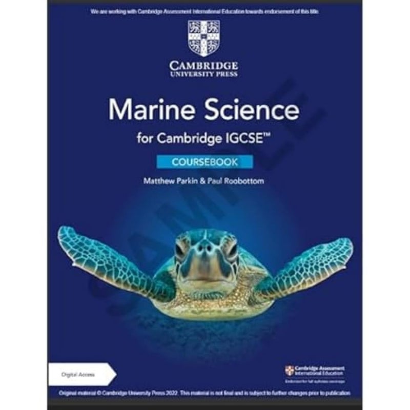Cambridge Igcse(tm) Marine Science Coursebook with Digital Access (2 Years)