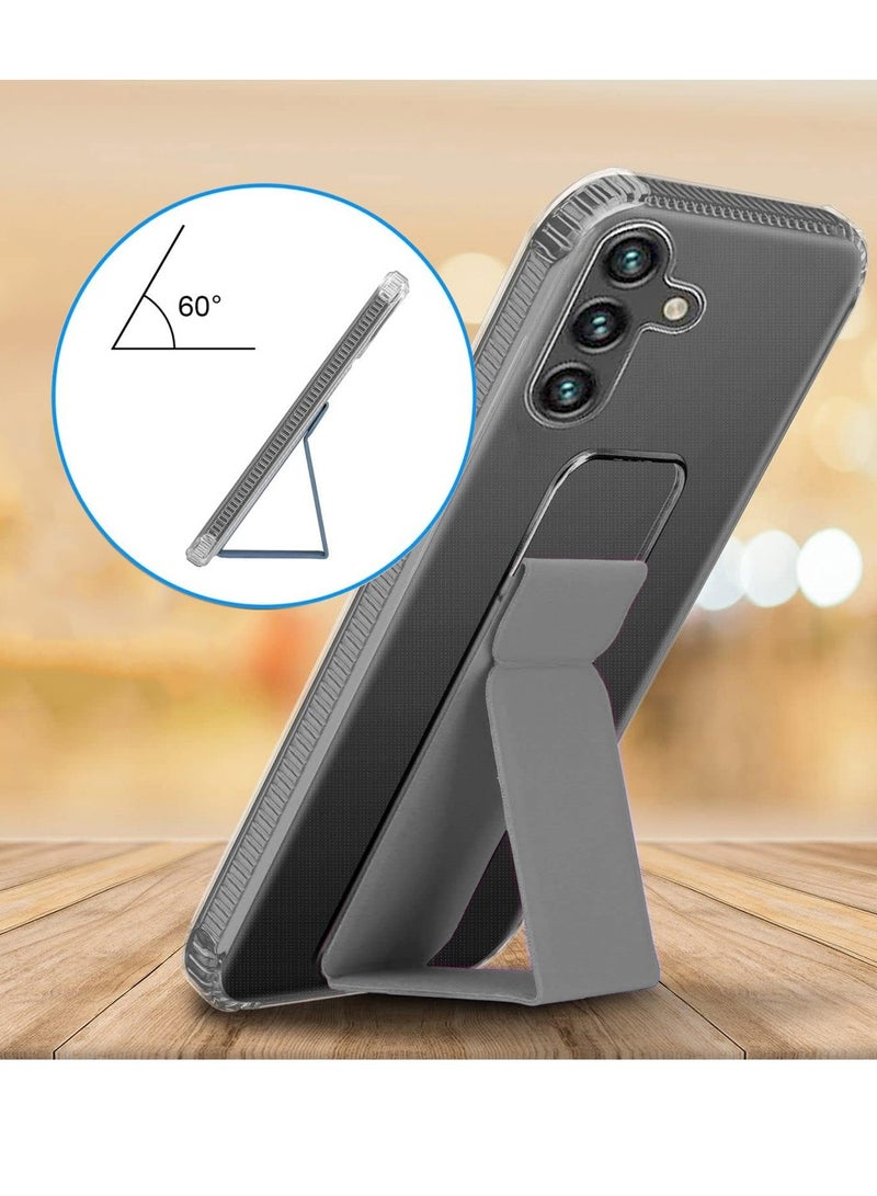 Wtech Samsung Galaxy A16 4G 2024 TPU Hand Grip Air Pillow Case Cover - Clear/Grey - Image 3