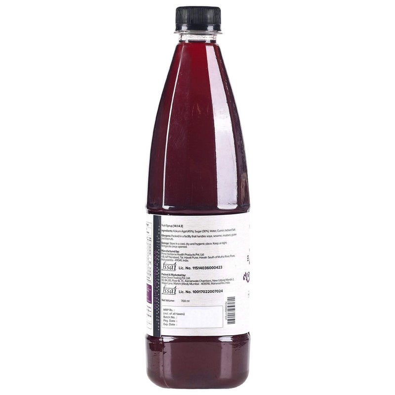 Urban Platter Kokum Syrup | 23.67 Fl Oz (700ml) | Refreshing Homemade Juice Drink | Maintains Healthy Weight | Improves Digestion with its Antioxidant Properties - Image 3