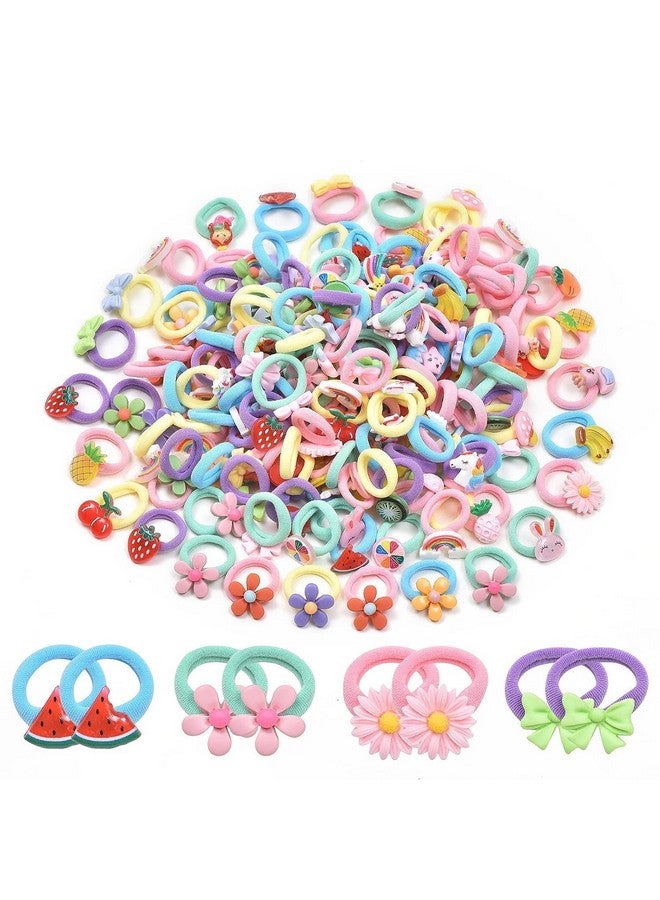 Diversa 10 PCS Spiral Hair Ties | Seamless Elastic Hair Ties | No Crease Hair Coil Set Hair telephone Cord Rubber band Traceless Elastic Hair Ties Ponytail Holder Rubber Bands for Women (Black) - Image 1