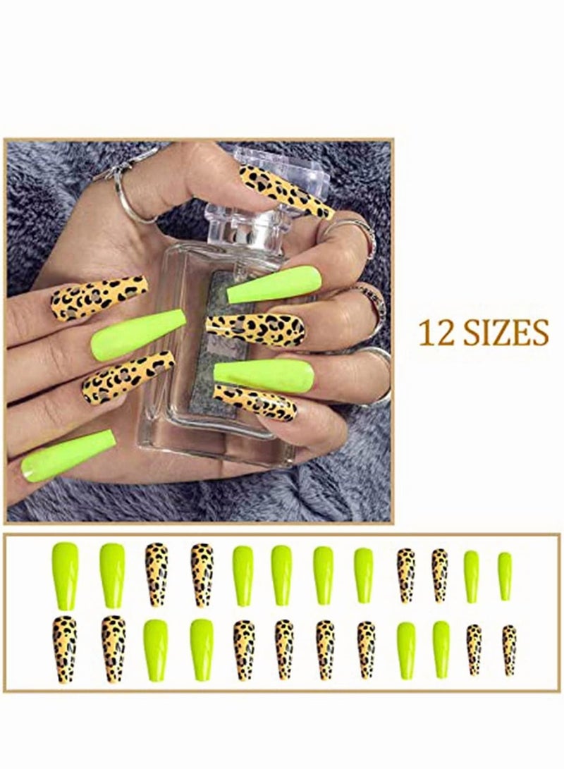 KASTWAVE 48 pcs French Press on Nails Acrylic Press on False Nails Kit Full Cover Fake Nails Medium Length Glossy Nails Pink White Tips Sets Nude Color Fake Nail for Women and Girls - Image 4