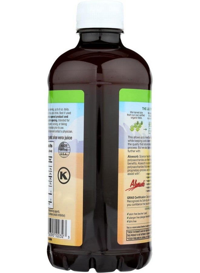 Lily Of the Desert Lily of The Desert Aloe Vera Gel Organic Liquid 32 oz (Pack of 1)  - Image 3