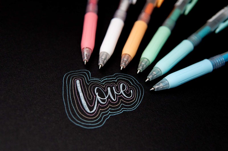 Zebra Pen قلم جل قابل للسحب من زيبرا بن ساراسا كليب، نقطة رفيعة، 0.5 مم، ألوان حليب متنوعة، عبوة 8 قطع - Image 5