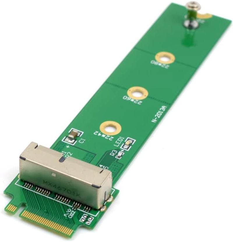 NFHK PCI Express PCI-E 4X M.2 NGFF M-Key to 2013 2014 2015 Apple MacBook SSD Convert Card for A1493 A1502 A1465 A1466 - Image 1