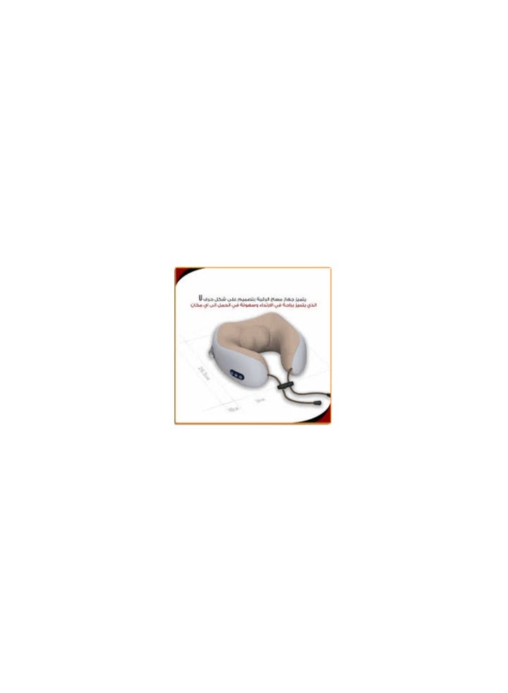Generic Neck massage pillow, Product name: Neck massage pillow, Material: Plush, Filling: Foam, Pillow with battery: Rechargeable lithium, Charging time: 2 hours, Dimensions: 12.2 ... - Image 3