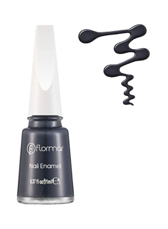 flormar Glossy Nail Enamel 515Black - Image 2