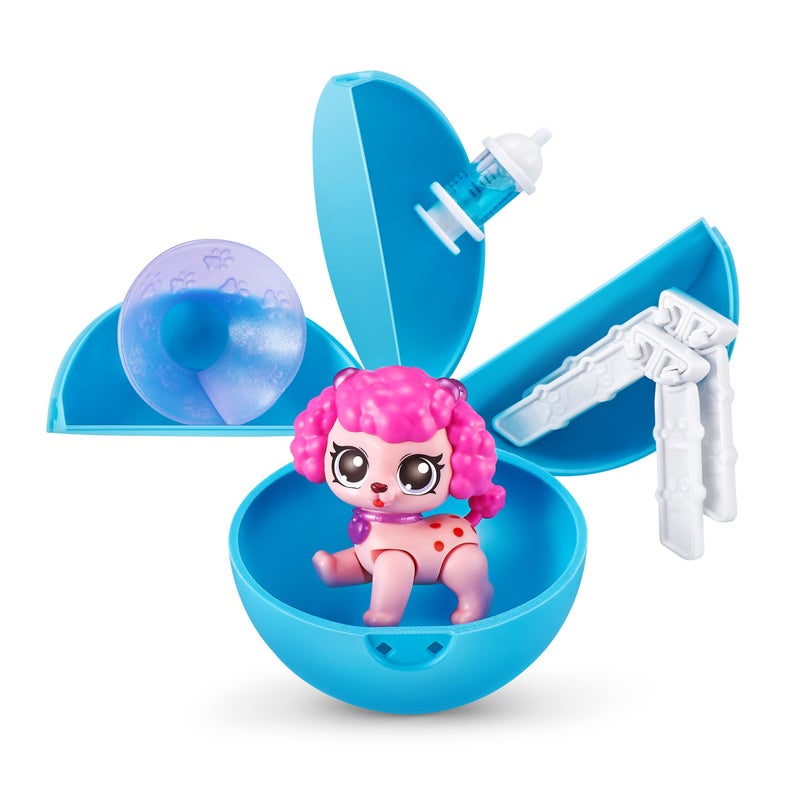 5 Surprise 5 مفاجآت إنقاذ الحيوانات الأليفة السلسلة 1 من زورو (عبوة 2) ألعاب حيوانات محشوة صغيرة لطيفة، حصرية من أمازون، تغيير لون سحري، دمى محشوة غامضة قابلة للجمع للأطفال والفتيات - Image 3