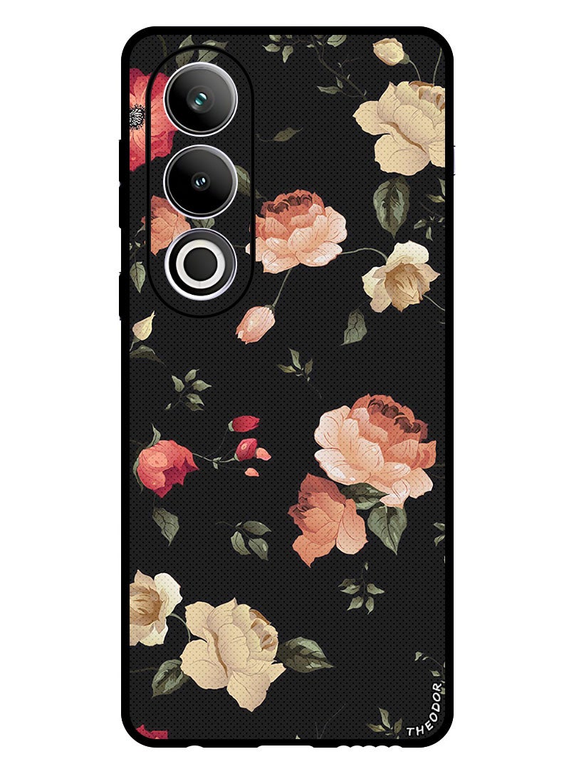 Theodor Protective Case Anti Scratch Shock Proof Bumper Cover For OnePlus Ace 3V Colourful Lotus  - Image 1