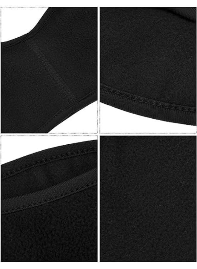 2 Pieces Ear Warmer Headband Winter Double-Layer Fleece Ear Warmers Muffs Headband Ear Covers For Men Women Ski Running Cycling Hiking, One Size - Image 4