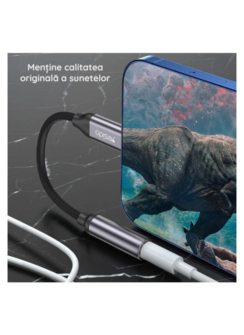 Yesido - Yesido Lightning Audio Cable to Headphone Adapter - Image 1