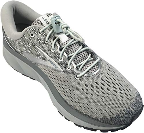 IBUNGEE LACES (Elastic No Tie Shoelaces (Light Gray, 22-Inch) - Image 2