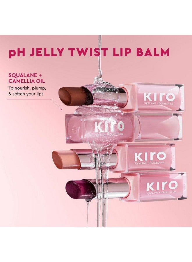Kiro pH Jelly Twist Colour Adapting Lip Balm - Grape Ice, 3g | Clear to Pink Tint | Hydrating Vegan Lip Balm with Squalane & Camellia Oil - Image 2