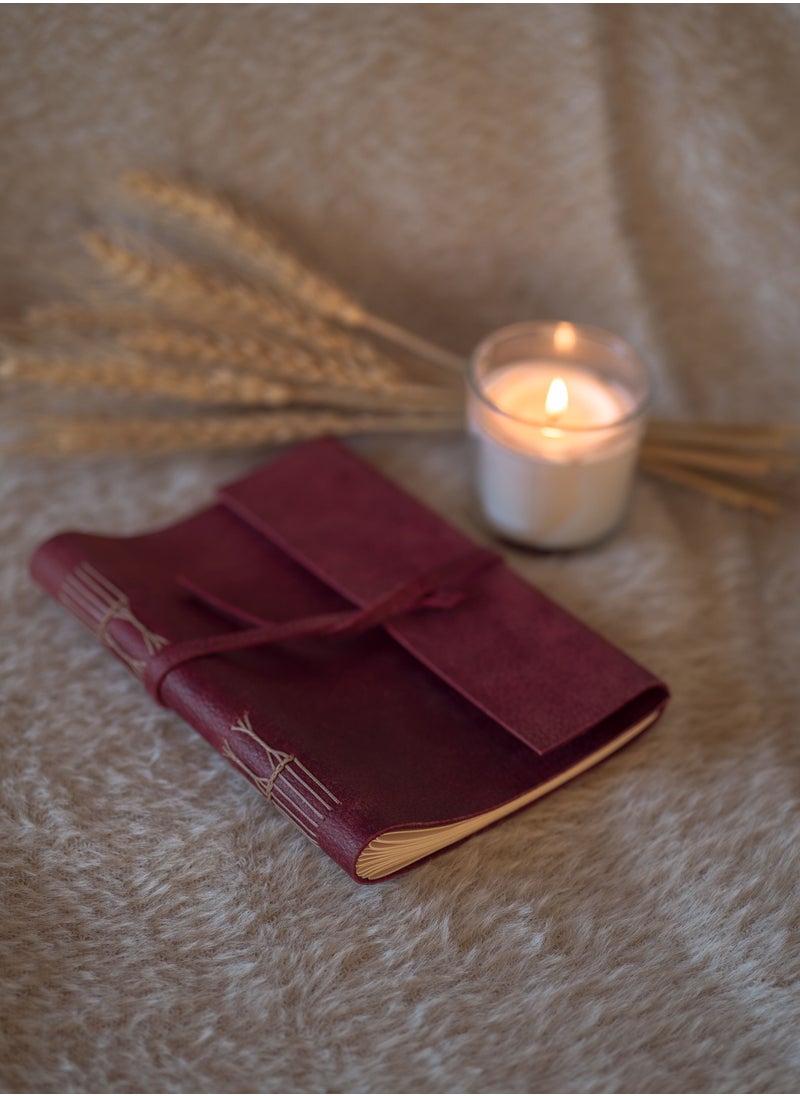 Rewind - A5 Vivid Leather Journal - Image 1