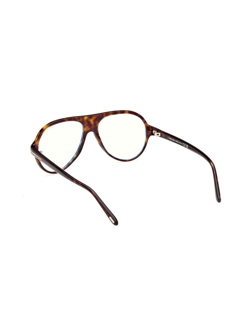 TOM FORD - Men's Aviator Eyeglass Frame - TF5012B 052 53 - Lens Size: 53 Mm - Image 1