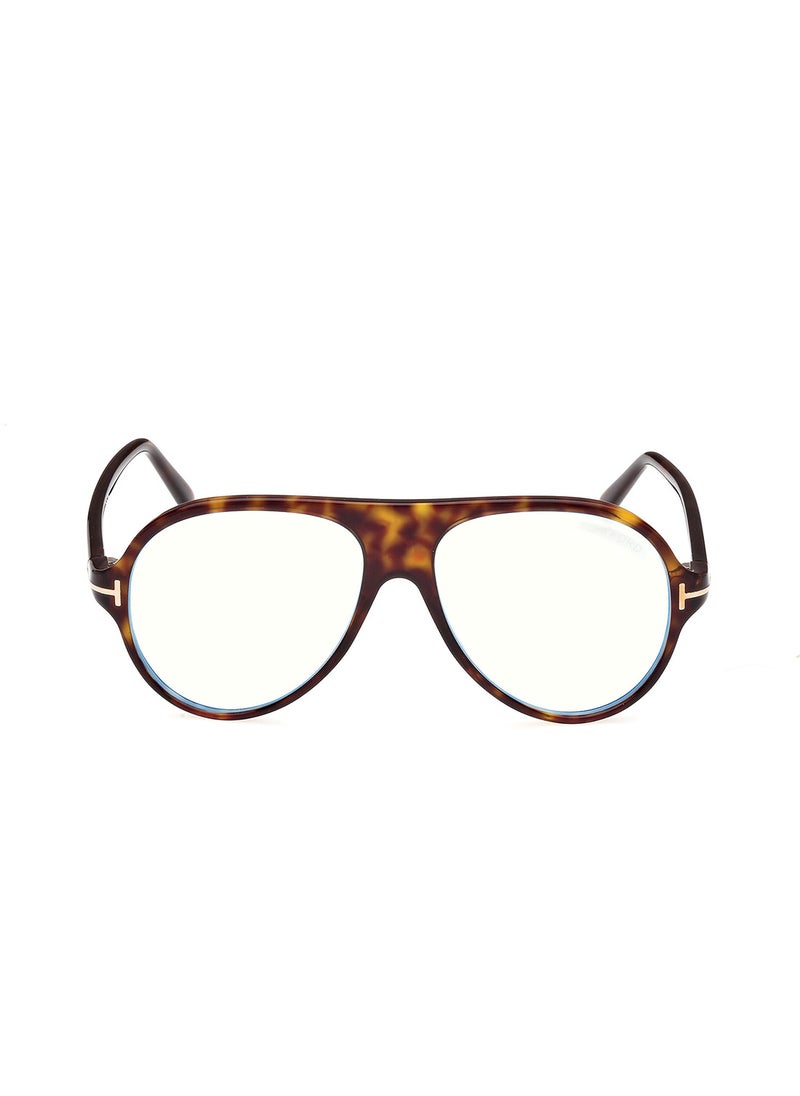 TOM FORD - Men's Aviator Eyeglass Frame - TF5012B 052 53 - Lens Size: 53 Mm - Image 1