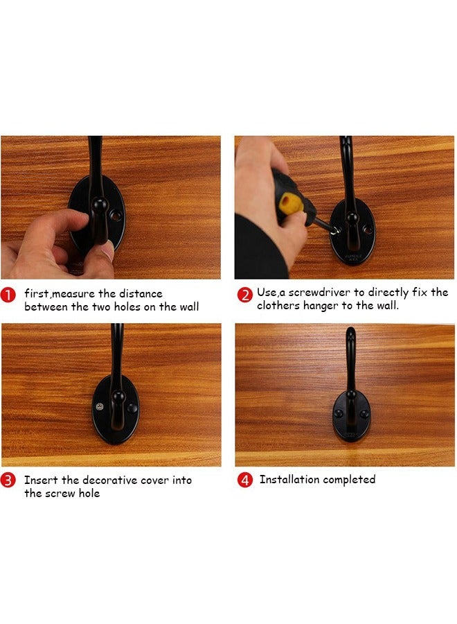 Wall Hanger Hook Black  - Image 5