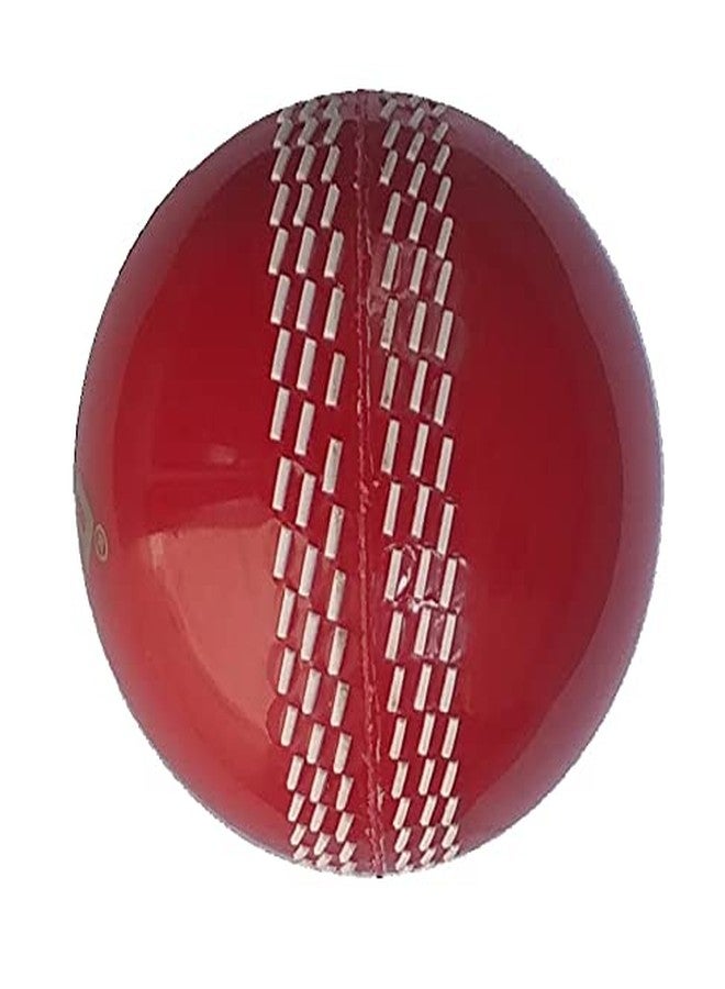 TIMA Sports Fun Poly Hard Synthetic Red Cricket Ball (Red Pack of 3) - Image 5