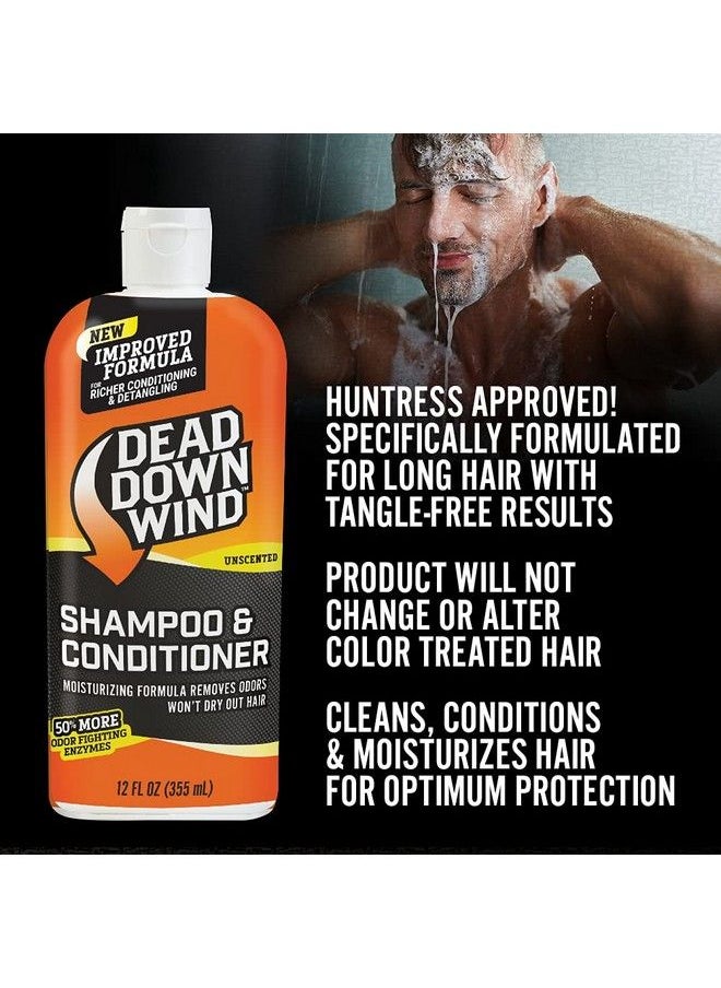 dead down wind - Shampoo & Conditioner Unscented 12 Oz - Image 1