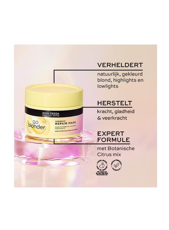 جون فريدا قناع الإصلاح المكثف جو بلوندر للشعر الأشقر والمموج 250 مل - Image 2