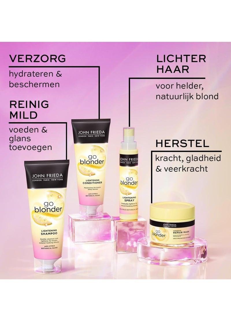 جون فريدا قناع الإصلاح المكثف جو بلوندر للشعر الأشقر والمموج 250 مل - Image 4