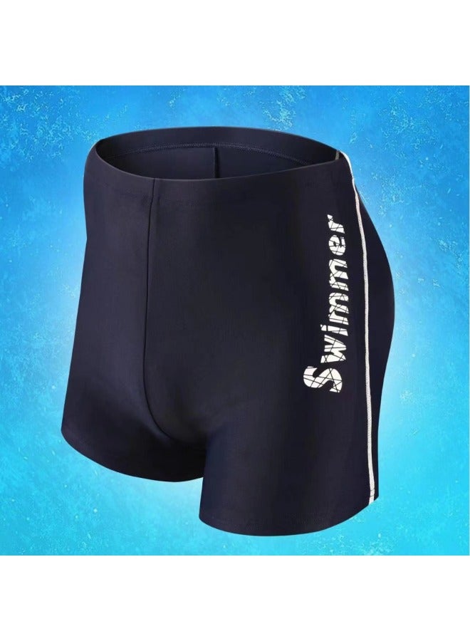 Mens Summer Swimming Trunks Blue Beach Spa Adult Swimwear - Image 2