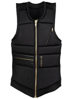RONIX Ronix Rise Women's CE Approved Impact Vest, Black / Gold, Large  - Image 1