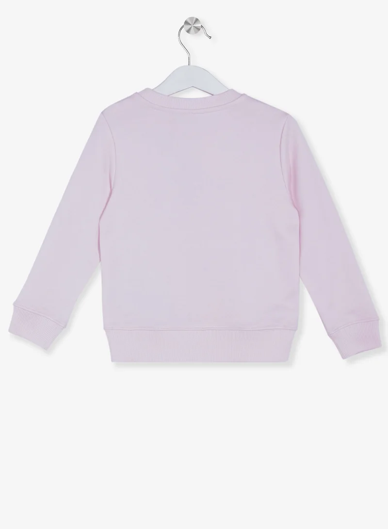 كالفن كلاين جينز كنزة صوفية مطبوعة للشباب