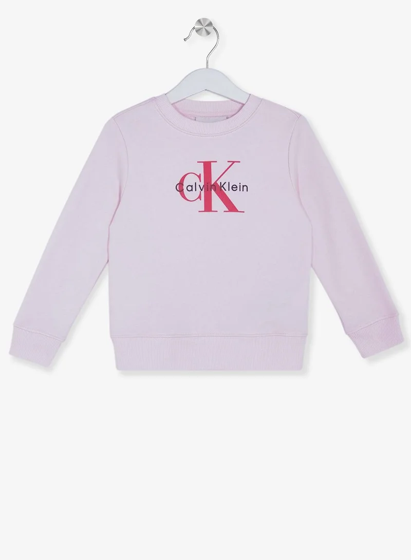 Calvin Klein Jeans Youth Graphic Pullover Sweatshirt