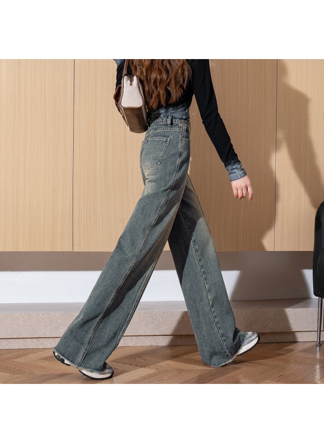 TonLion Women's Straight Leg Denim Pants - Loose Fit Casual Fashion Jeans For Women - Image 3