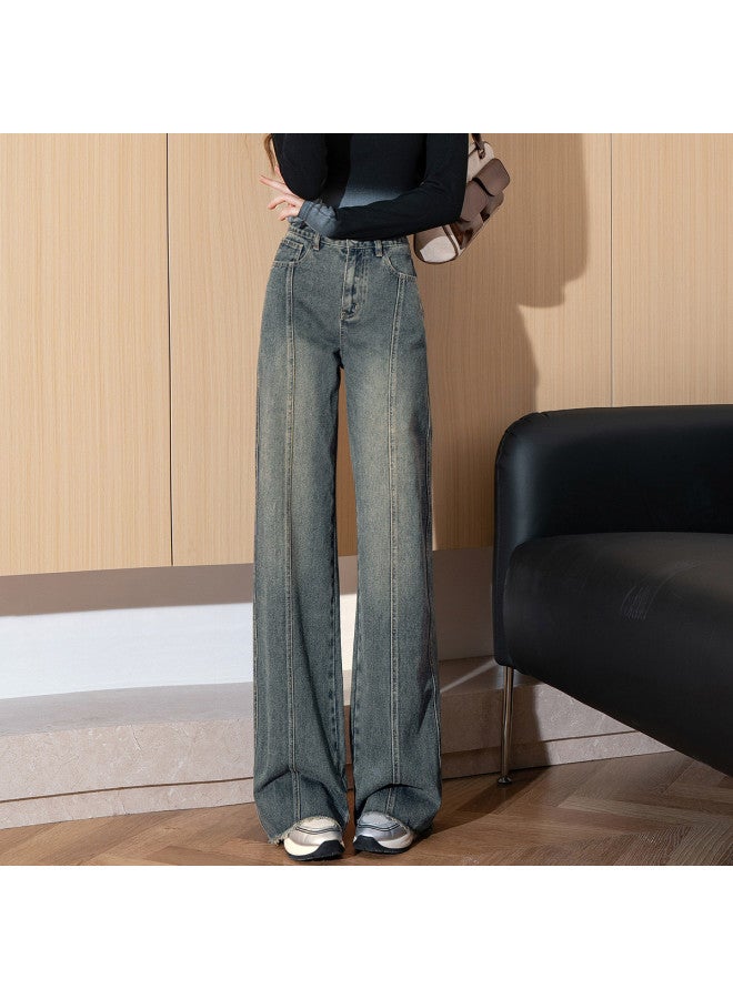 TonLion Women's Straight Leg Denim Pants - Loose Fit Casual Fashion Jeans For Women - Image 5