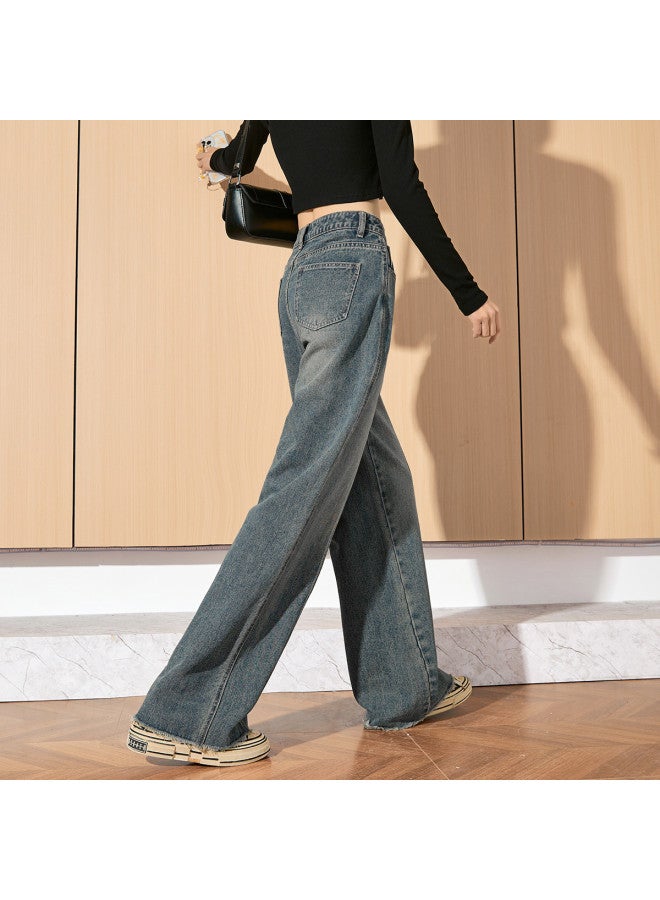 TonLion Women's Straight Leg Denim Pants - Loose Fit Casual Fashion Jeans For Women - Image 2