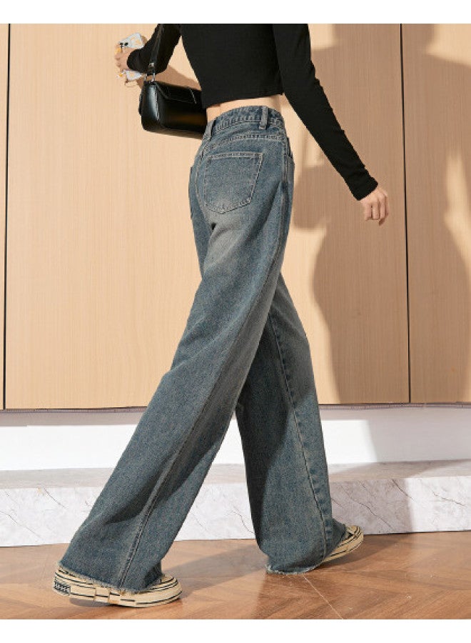TonLion Women's Straight Leg Denim Pants - Loose Fit Casual Fashion Jeans For Women - Image 1