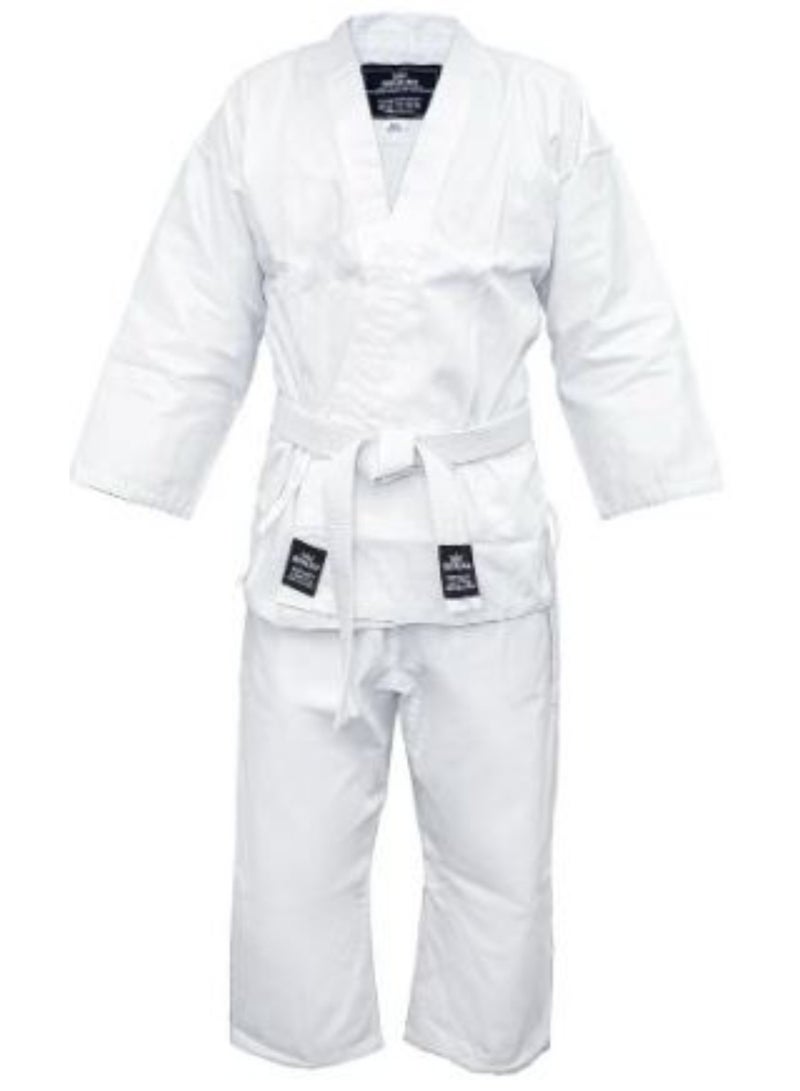 Royalace Karate Suit Set 130cm For Kids, Light Weight Karate Uniform ,Judo, Kickboxing, Martial Arts, Karate School Academy Training Size 0/130 - Image 1