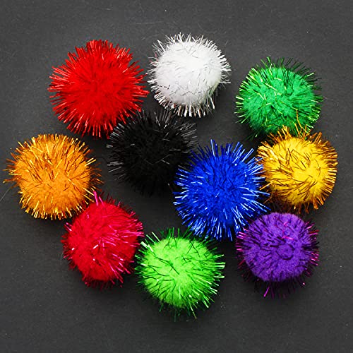 Youngever 30 Pack Sparkle Balls - Interactive Cat & Kitten Toys - Image 2