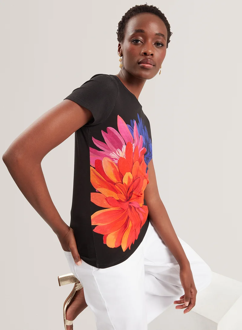 Ted Baker Floral Print T-Shirt