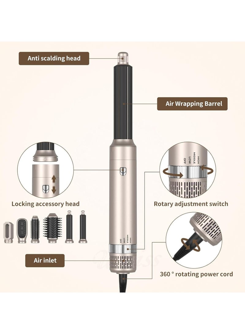 general Effortlessly Style & Dry Hair - Multi-Styler Hair Dryer with Auto-Wrap Curler, Oval Brush, Volumizing Brush - Create Perfect Hairstyles - Air Styling System - Powerful & Easy to Use - Image 2