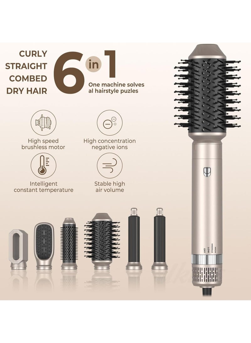 general Effortlessly Style & Dry Hair - Multi-Styler Hair Dryer with Auto-Wrap Curler, Oval Brush, Volumizing Brush - Create Perfect Hairstyles - Air Styling System - Powerful & Easy to Use - Image 3
