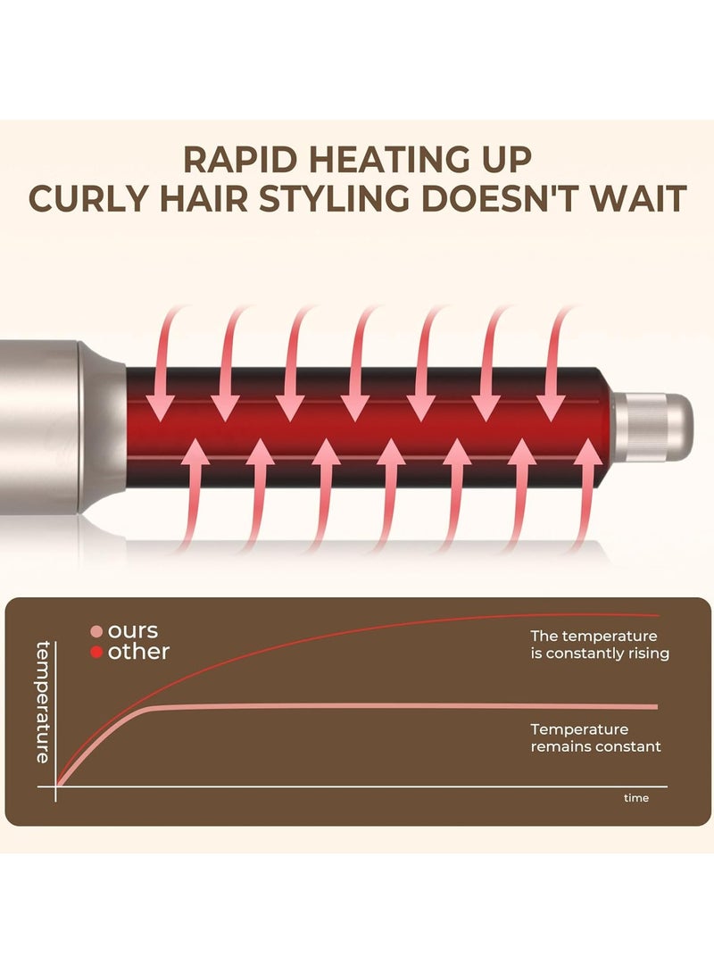 general Effortlessly Style & Dry Hair - Multi-Styler Hair Dryer with Auto-Wrap Curler, Oval Brush, Volumizing Brush - Create Perfect Hairstyles - Air Styling System - Powerful & Easy to Use - Image 4