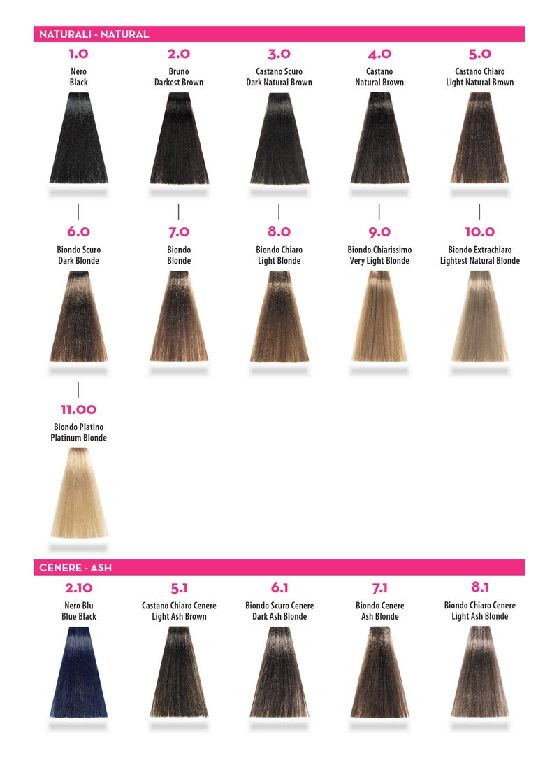 Barex Italiana JOC Color - Hair Colouring Cream 100 ML | 1.0 Black - Image 4