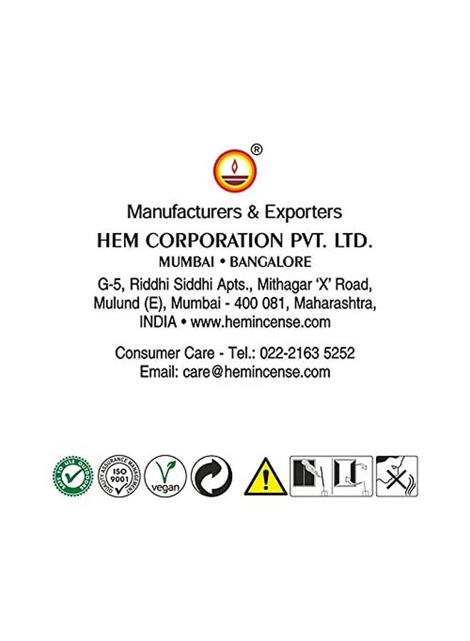 HEM Nature's Citronella Incense Sticks | Agarbatti for Home Freshness & Positive Energy | Pooja Item for Home | Anti- Mosquito | Burning Time - 35-40 Minutes |120 Sticks (Handcrafted & Low Smoke) - Image 4