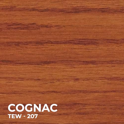 SamaN Interior Water Based Wood Stain - Natural Stain for Furniture, Moldings, Wood Paneling, Cabinets (Cognac TEW-207-32, 32 oz) - Image 3