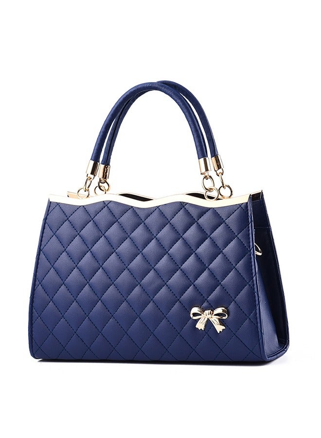 Leather Women Shoulder Bag, Women's Handbag Elegant Patent Leather Bag, Waterproof Handbag Women Large Capacity Bag for Women/Ladies Office Travel Daily Bag  - Image 2