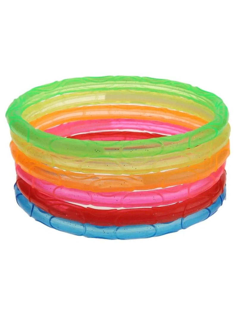 Play Day Sparkly Dive Ring Set 6 Pcs  - Image 3